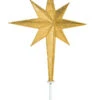 Gold Moravian LED Tree Top Star