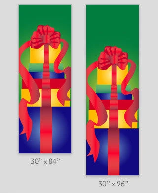 Holiday Gift Boxes Light Pole Banner 2 Holiday Gift Boxes Light Pole Banner - Image 2