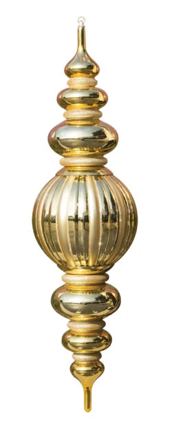 44" Commercial Jumbo Striped Finial