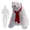 6' Inflatable Polar Bear