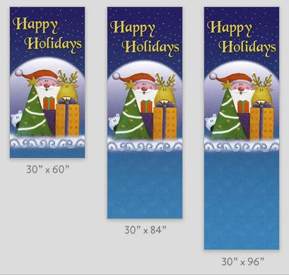 Holiday Pals Light Pole Banner 2 Holiday Pals Light Pole Banner - Image 2