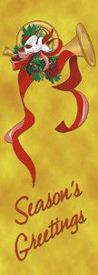 Gold French Horn Light Pole Banner