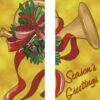 Gold French Horn Light Pole Banner (Double Set)