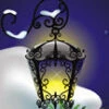 Snowy Lamp Light Pole Banner