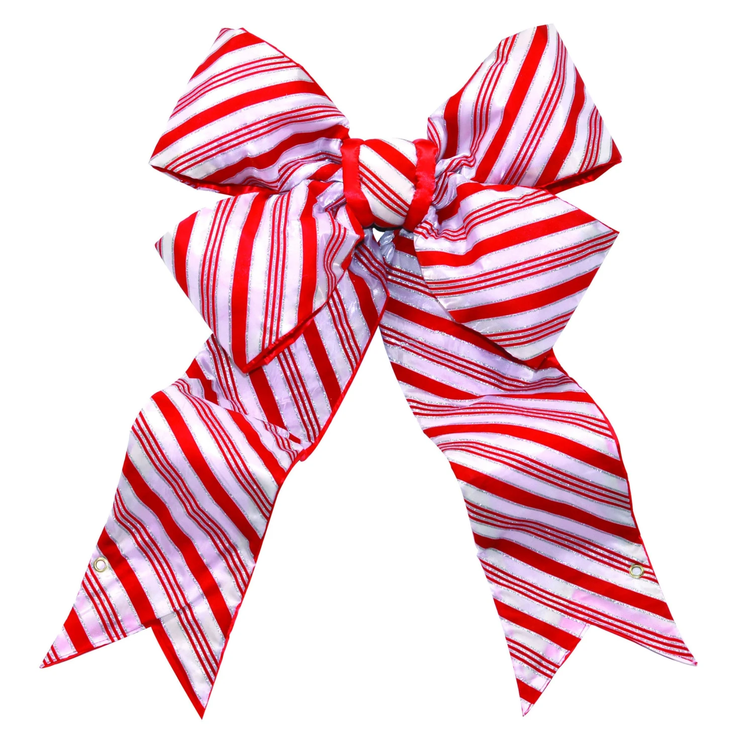 Candy Cane Structural Bow 1 Candy Cane Structural Bow