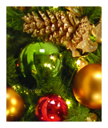 Classic Unlit Decorated Garland - 14" Diameter (per Ft) 1 Classic Unlit Decorated Garland - 14" Diameter (per Ft)