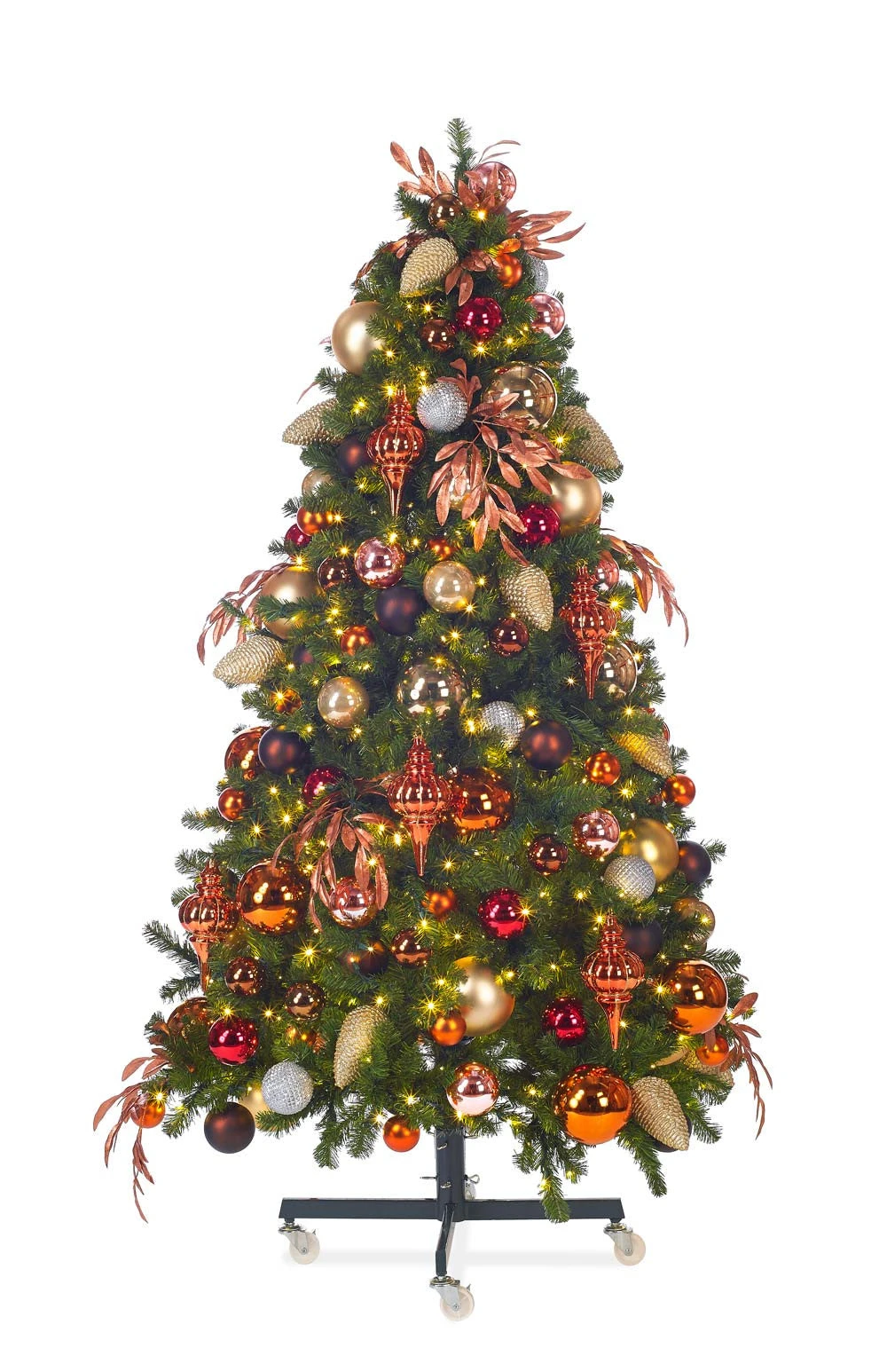 Copper And Bronze Theme Tree Ornament Package 2 Copper And Bronze Theme Tree Ornament Package - Image 2