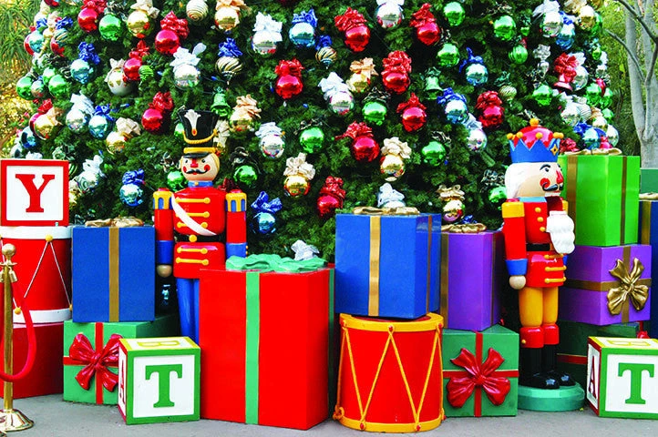 48" Fiberglass Gift Box With Bow 2 48" Fiberglass Gift Box With Bow - Image 2