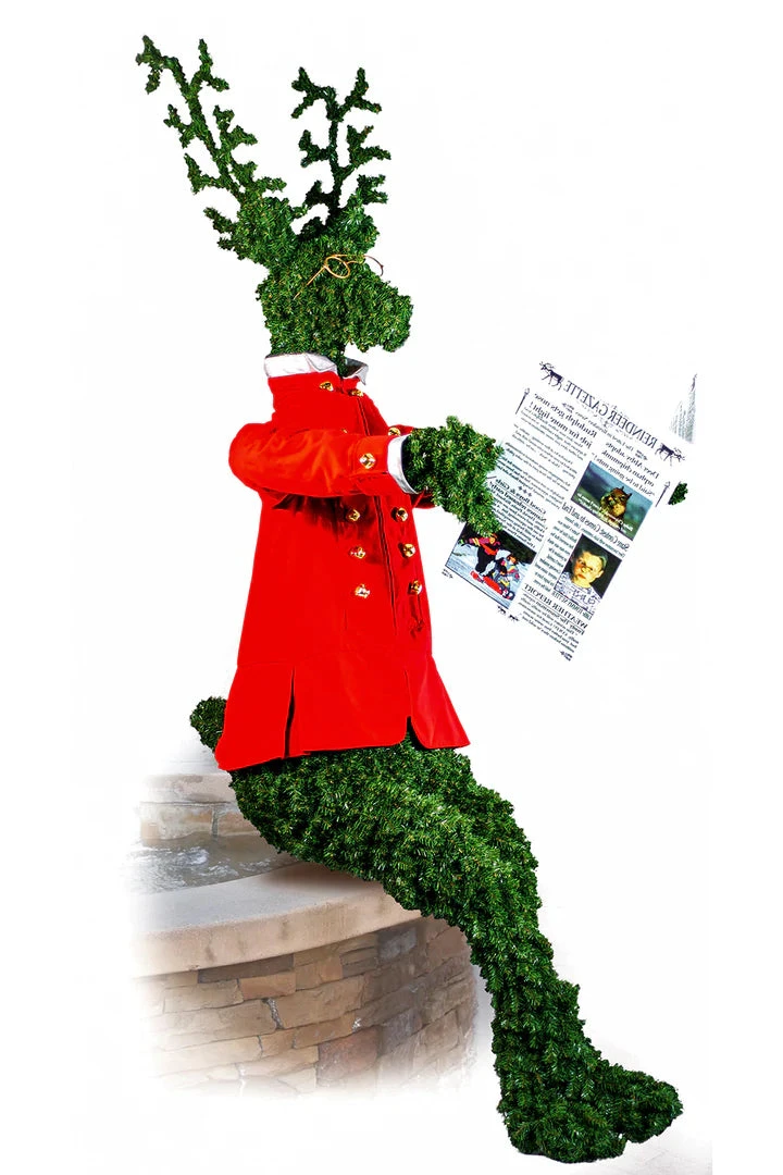 Sitting Deer Greeter Holiday Prop 1 Sitting Deer Greeter Holiday Prop