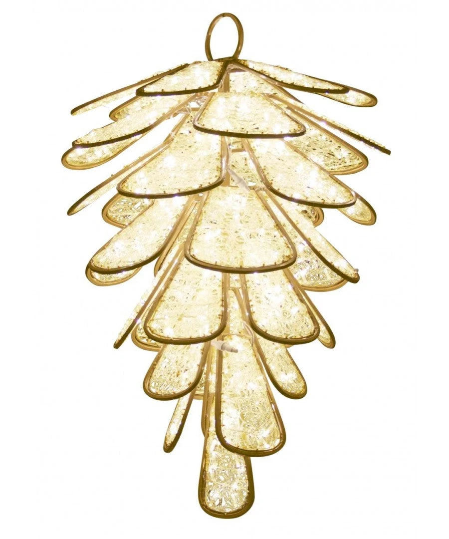 3.9' Giant LED Illuminated Pinecone 1 3.9' Giant LED Illuminated Pinecone