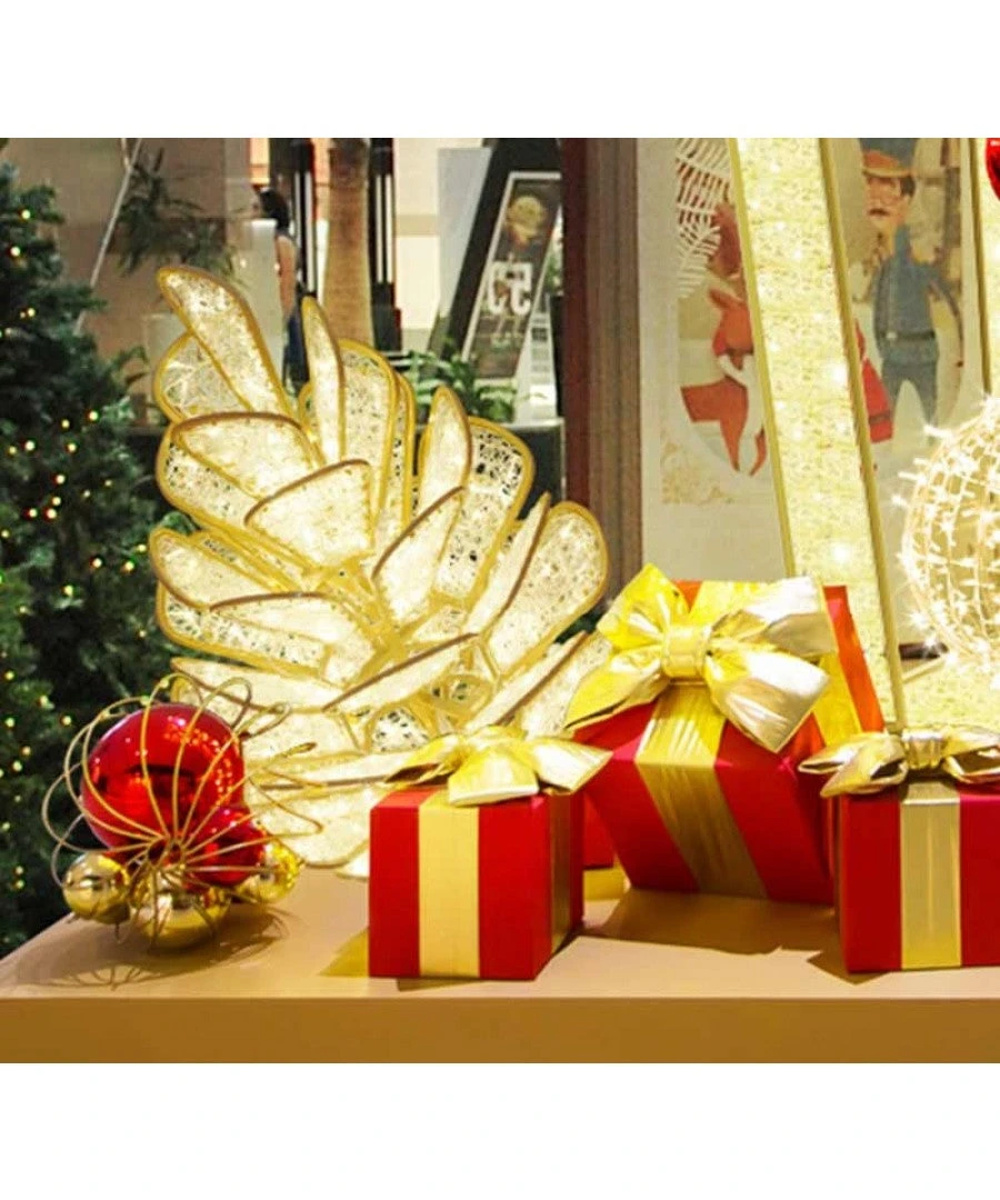 3.9' Giant LED Illuminated Pinecone 2 3.9' Giant LED Illuminated Pinecone - Image 2