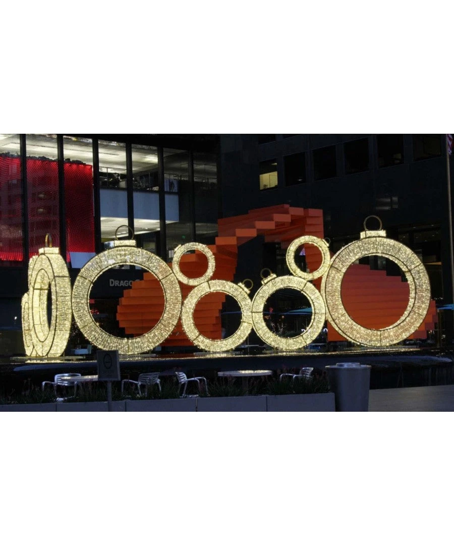 Giant Illuminated Ornament Rings 5 Giant Illuminated Ornament Rings - Image 5