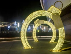 11' Giant Walk Through Ornament 9 11' Giant Walk Through Ornament -Commercial Christmas Supply GiantWalkThroughOrnamentPAir