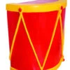 25.5" Red & Gold Half Drum Base