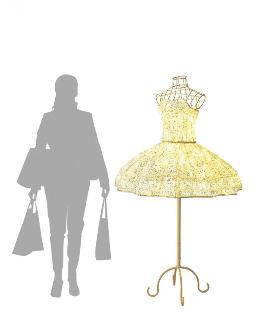 5.9' LED Dress Display Prop 1 5.9' LED Dress Display Prop