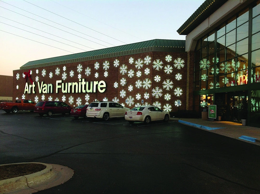 LED Ropelight Radiant Snowflake - 30", 40", 50" 2 LED Ropelight Radiant Snowflake - 30", 40", 50" - Image 2