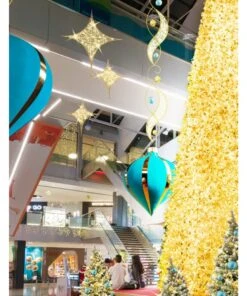 Giant Striped Round Inflatable Ornaments - 2 Sizes 15 Giant Striped Round Inflatable Ornaments - 2 Sizes -Commercial Christmas Supply MallHolidayDecorwithGiantHangingInflatableOrnaments 2fd39f92 172d 4e98 b09b da2c246eb460