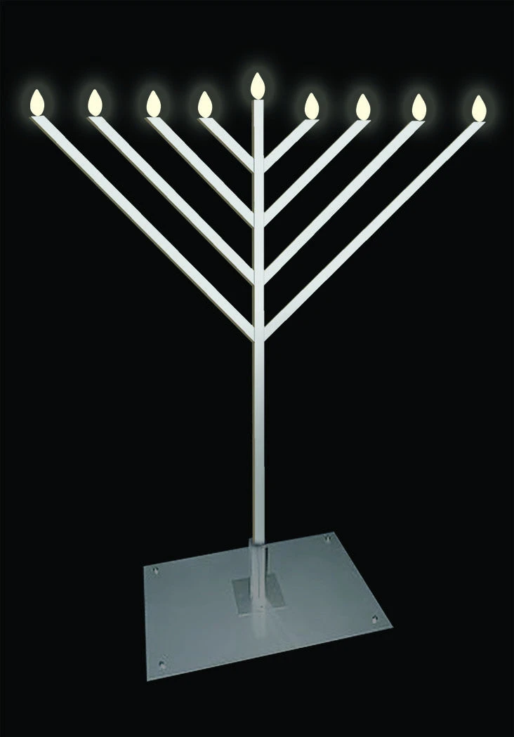 6' Or 9' Giant Menorah 1 6' Or 9' Giant Menorah