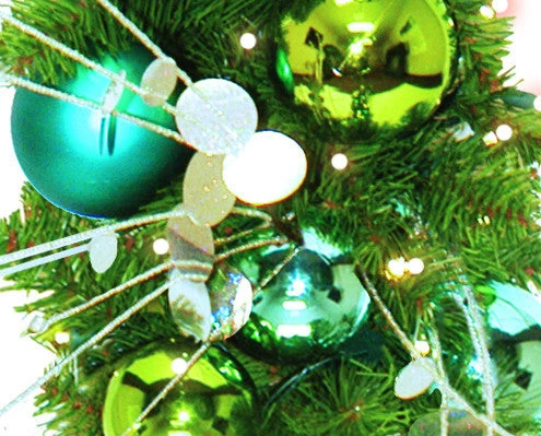 Coastal Unlit Decorated Garland - 14" Diameter (per Ft) 1 Coastal Unlit Decorated Garland - 14" Diameter (per Ft)