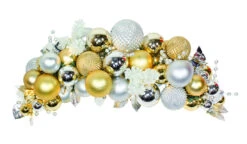 Giant Decorated Ornament Cluster Tree -Commercial Christmas Supply Ornament Cluster Elite