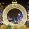 Giant Illuminated Ornament Rings