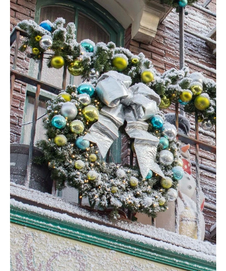 Coastal Decorated Commercial Wreath 3 Coastal Decorated Commercial Wreath - Image 3