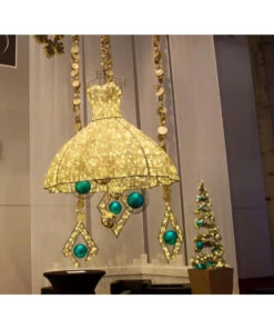 8.2' Hanging LED Dress 5 8.2' Hanging LED Dress -Commercial Christmas Supply OverheadLEDDressDecoration