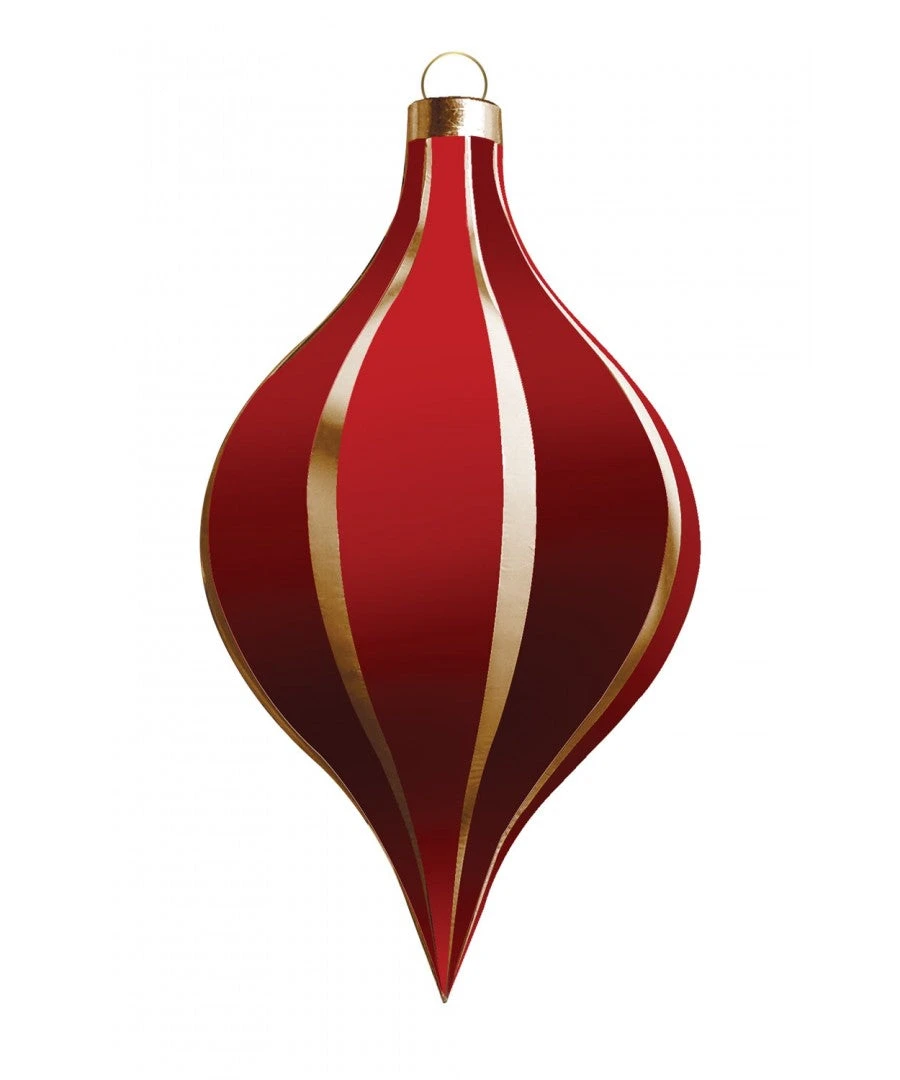 9.8' Giant Striped Finial Inflatable Decor 2 9.8' Giant Striped Finial Inflatable Decor - Image 2