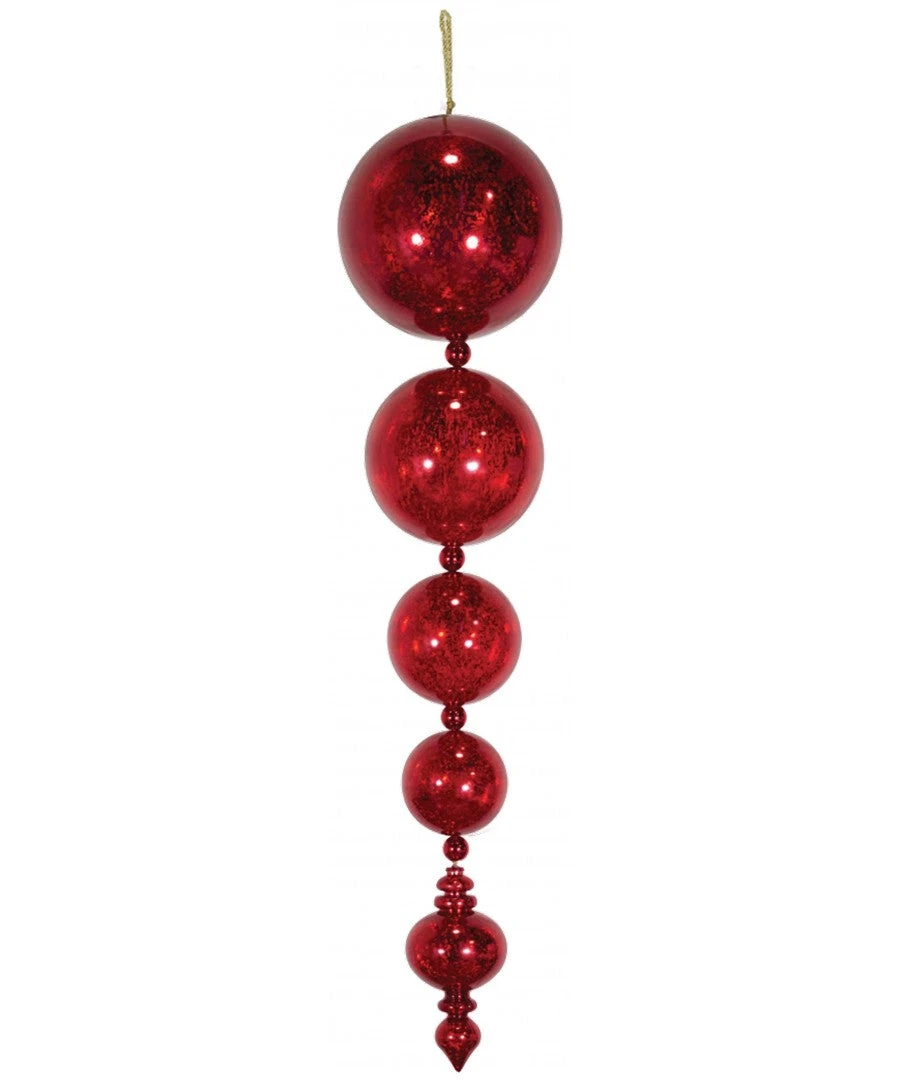 46" Commercial Mercury Ball Drop Finial 2 46" Commercial Mercury Ball Drop Finial - Image 2