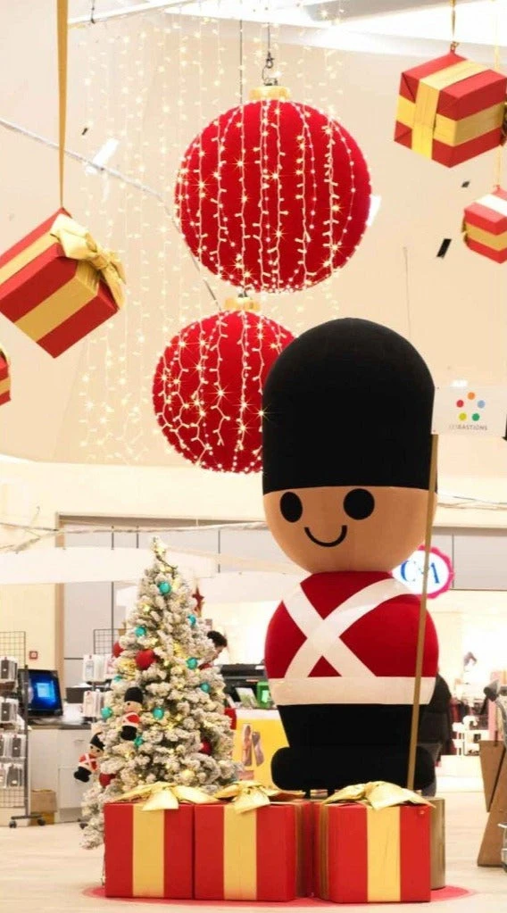 8.2' Standing Inflatable Toy Soldier 2 8.2' Standing Inflatable Toy Soldier - Image 2