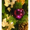 Traditional Unlit Decorated Garland - 14" Diameter (per Ft)