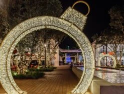 11' Giant Walk Through Ornament 8 11' Giant Walk Through Ornament -Commercial Christmas Supply WalkThroughOrnamentDisplayOutdoorCommercialHoliday