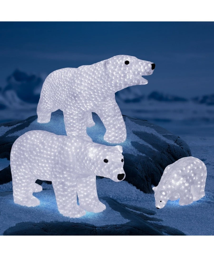 Illuminated Mommy Polar Bear 2 Illuminated Mommy Polar Bear - Image 2