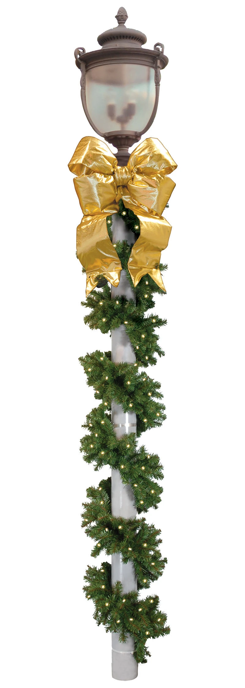 Garland Pole Wrap Kit With (2) 36" Nylon Bows 1 Garland Pole Wrap Kit With (2) 36" Nylon Bows