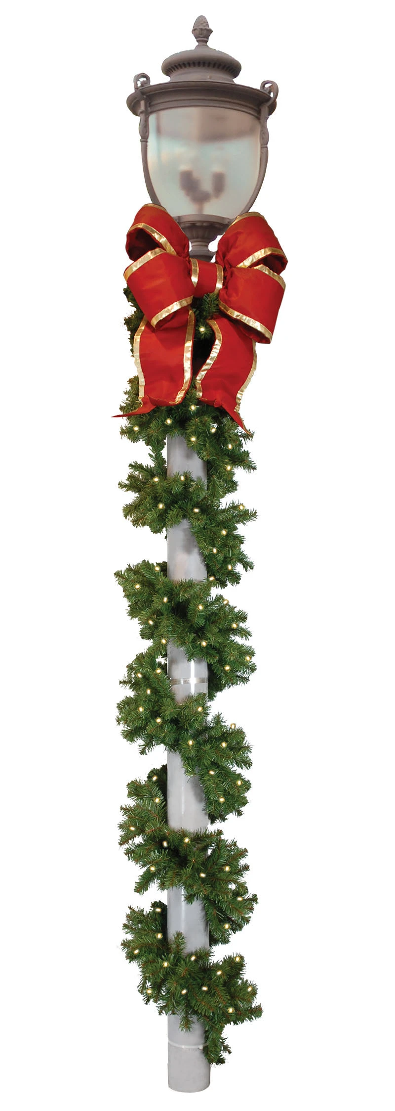 Garland Pole Wrap Kit With (2) 24" Nylon Bows 1 Garland Pole Wrap Kit With (2) 24" Nylon Bows
