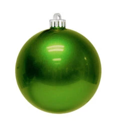 Candy Apple Ball Ornaments (Sold In Sets) 20 Candy Apple Ball Ornaments (Sold In Sets) -Commercial Christmas Supply candy apple ornament green