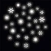 Glass Delicate Snowfall Gobo