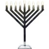 18" Or 24" LED Chrome Menorah