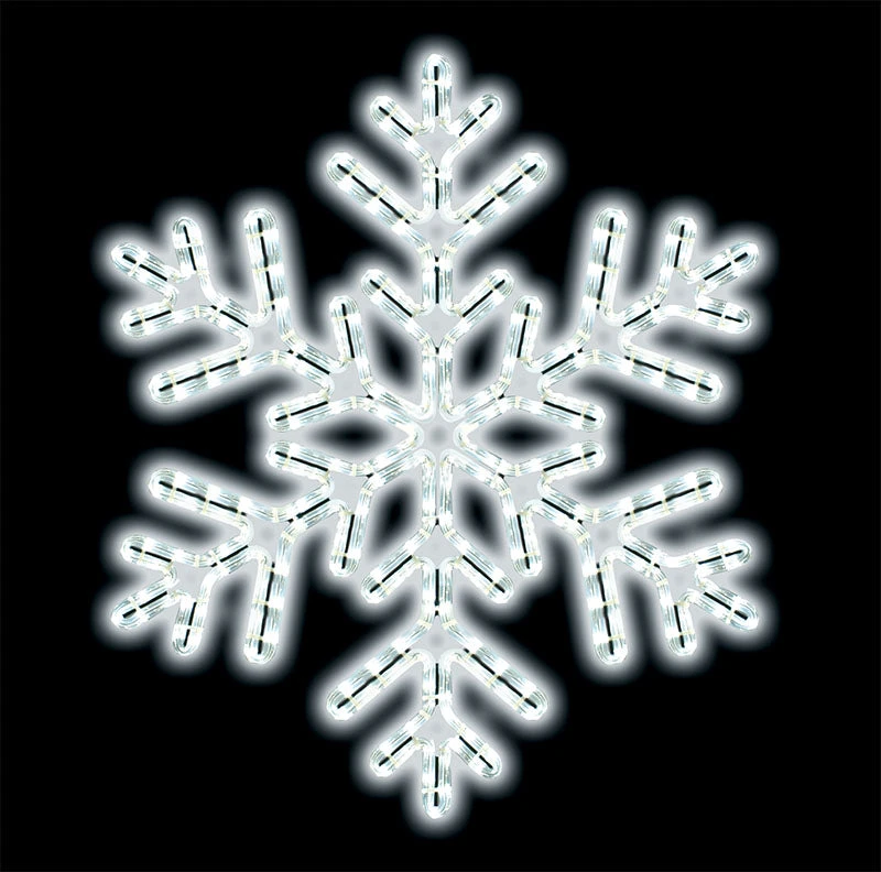 24" LED Ropelight Arctic Snowflake 1 24" LED Ropelight Arctic Snowflake
