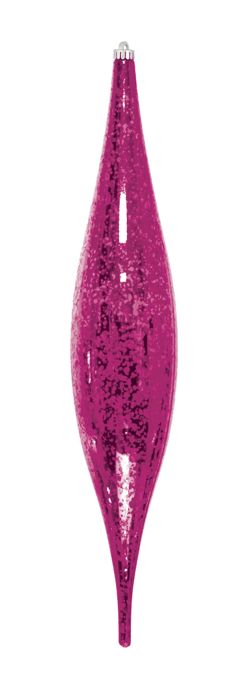 13" Mercury Oval Drop Finial Ornament (Set Of 4) 3 13" Mercury Oval Drop Finial Ornament (Set Of 4) - Image 3