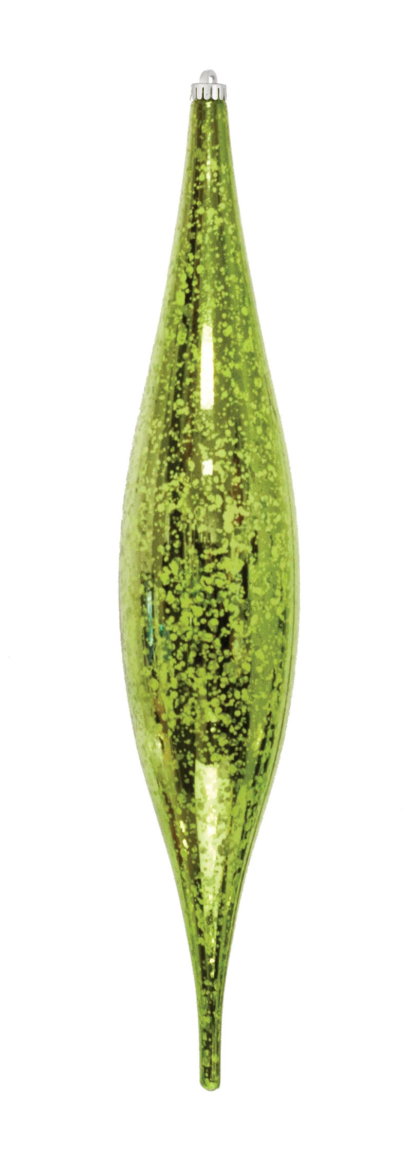 13" Mercury Oval Drop Finial Ornament (Set Of 4) 5 13" Mercury Oval Drop Finial Ornament (Set Of 4) - Image 5