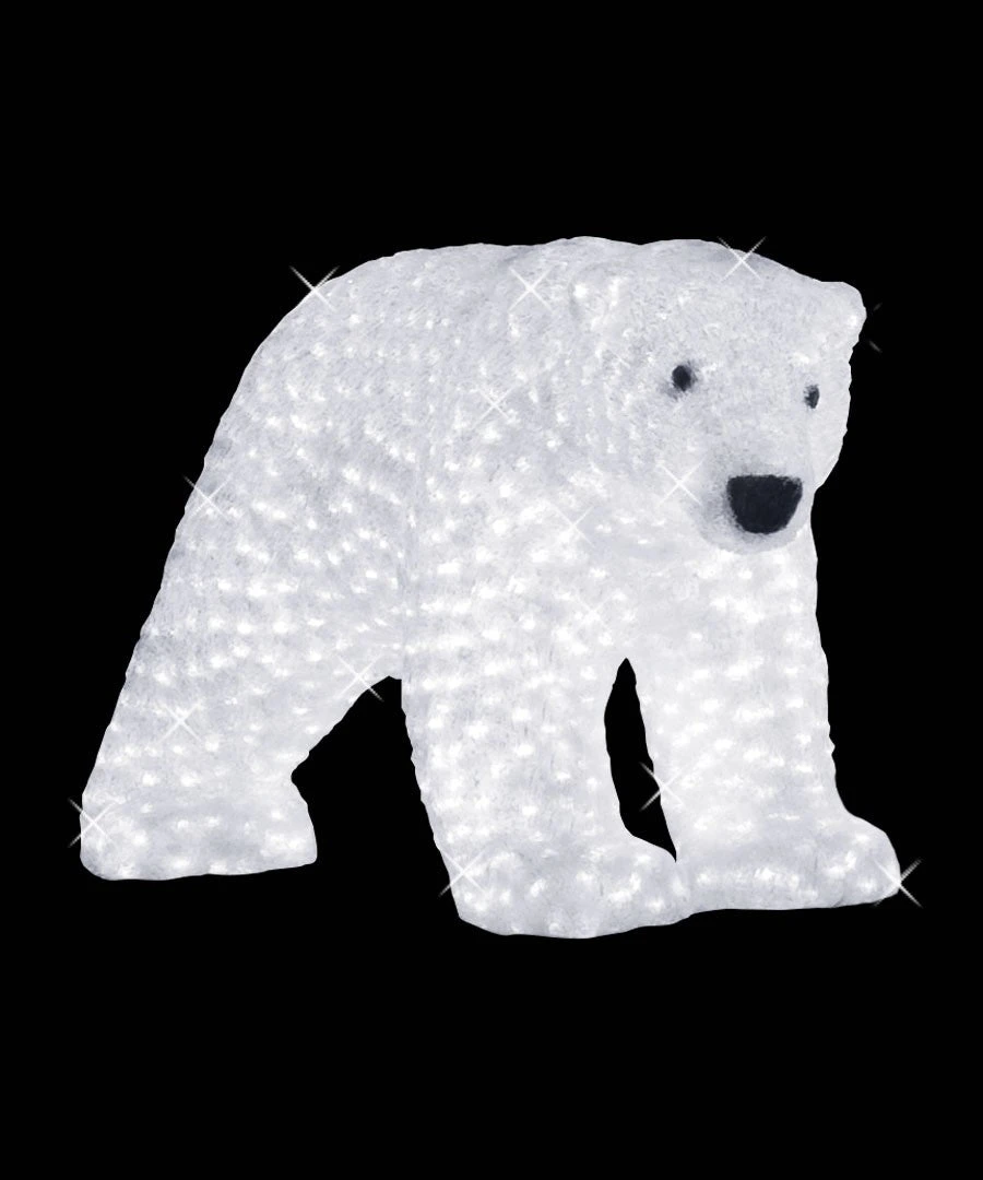 Illuminated Polar Bear Family (3 Pieces) 2 Illuminated Polar Bear Family (3 Pieces) - Image 2