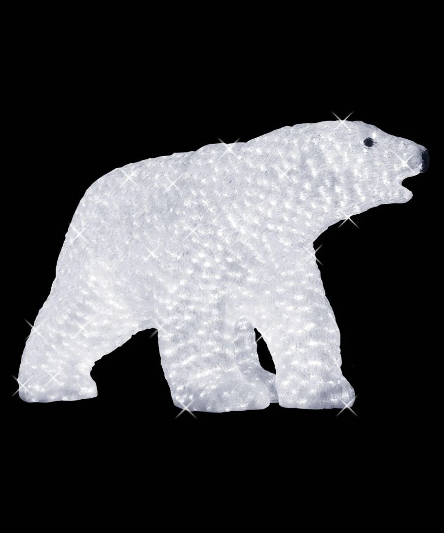 Illuminated Polar Bear Family (3 Pieces) 4 Illuminated Polar Bear Family (3 Pieces) - Image 4