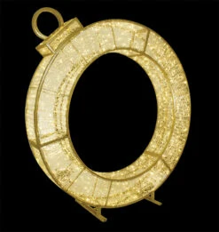 Giant Illuminated Ornament Rings 7 Giant Illuminated Ornament Rings -Commercial Christmas Supply regal illuminated ring