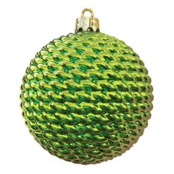 Round Woven Commercial Ornaments (Set Of 12) 3 Sizes