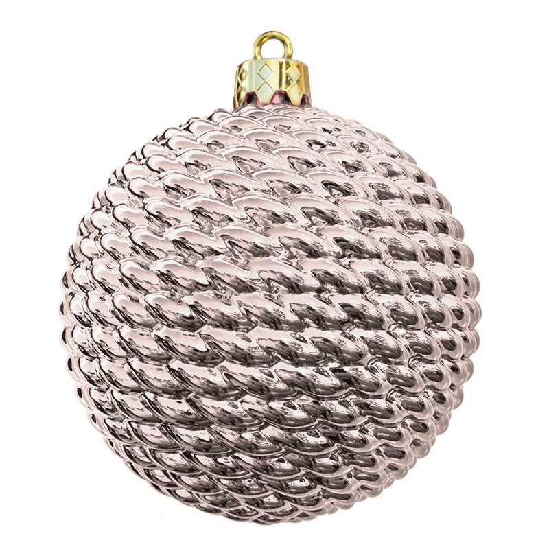 Round Woven Commercial Ornaments (Set Of 12) 3 Sizes 2 Round Woven Commercial Ornaments (Set Of 12) 3 Sizes - Image 2